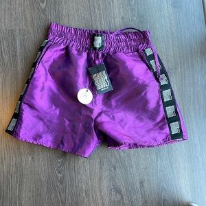 Beautiful purple boxer shorts- size small.